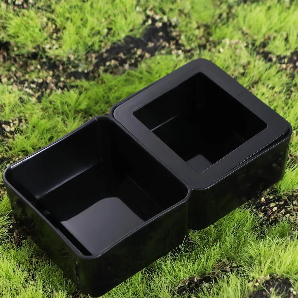 2-in-1 Anti-Escape Reptile Feeding Bowl | Worm & Feeder Dish