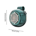 Clip-On Bladeless Fan – 360° Rechargeable Portable Mini Fan