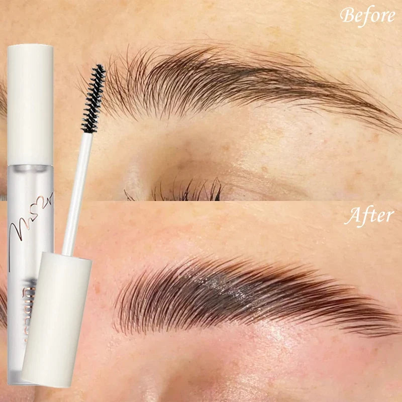 QIBEST Transparent Eyebrow Gel – Waterproof Long-Lasting Brow Styling