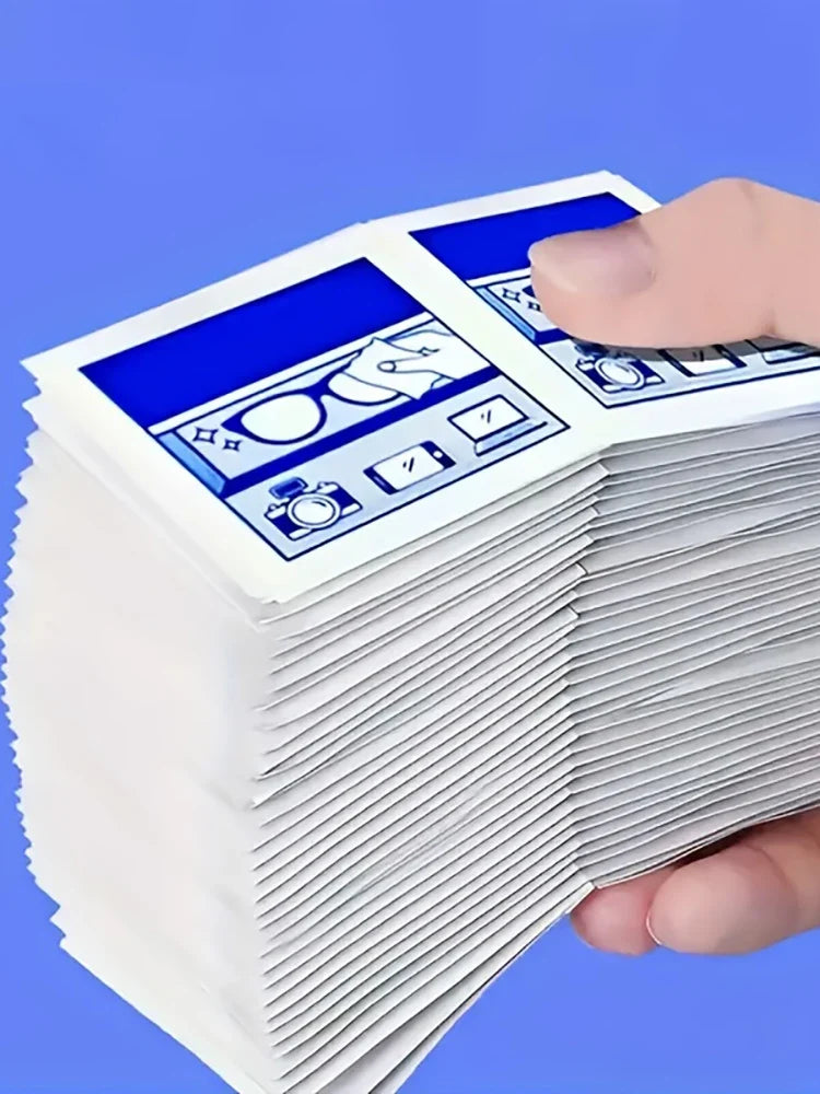100 Disposable Eyeglass Cleaning Wipes – Screen & Lens Wipes
