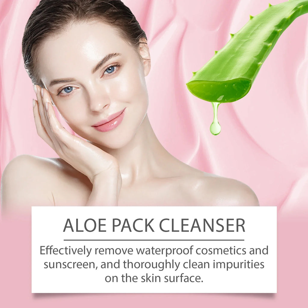 Aloe Vera Soothing Cleansing Cream – Gentle Face Wash 100g