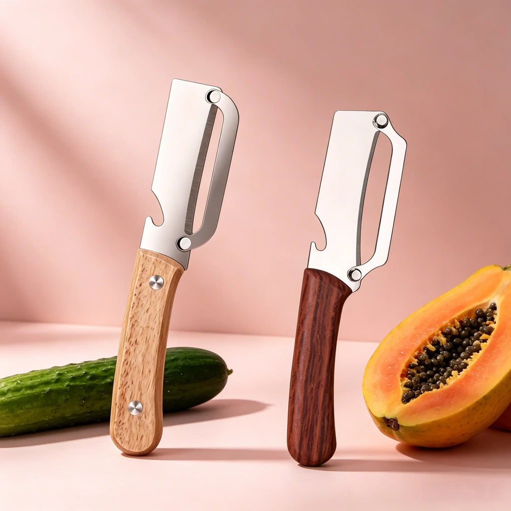 Stainless Steel Fruit & Vegetable Peeler Knife – Multi-Use