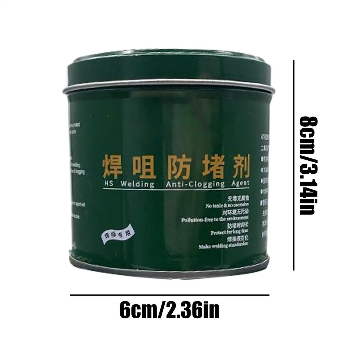 200g Welding Nozzle Gel – Anti-Clogging Balm for TIG & MIG