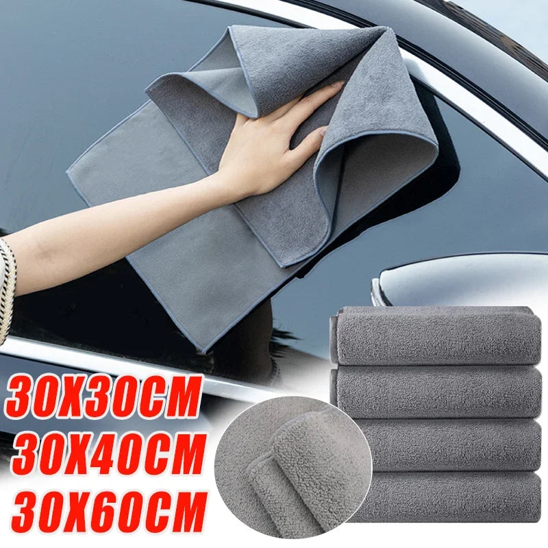 Double-Sided Microfiber Car Cleaning Towel | Drying & Detailing
