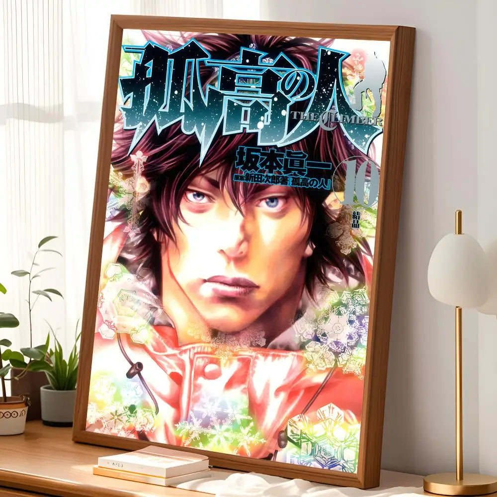 The Climber Manga Wall Art Poster – Self-Stick Waterproof Decor