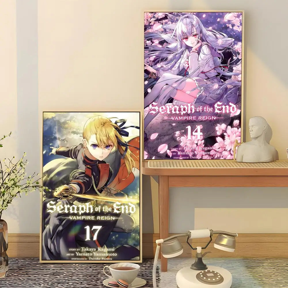 Seraph of the End Anime Poster – HD Waterproof Wall Stickers