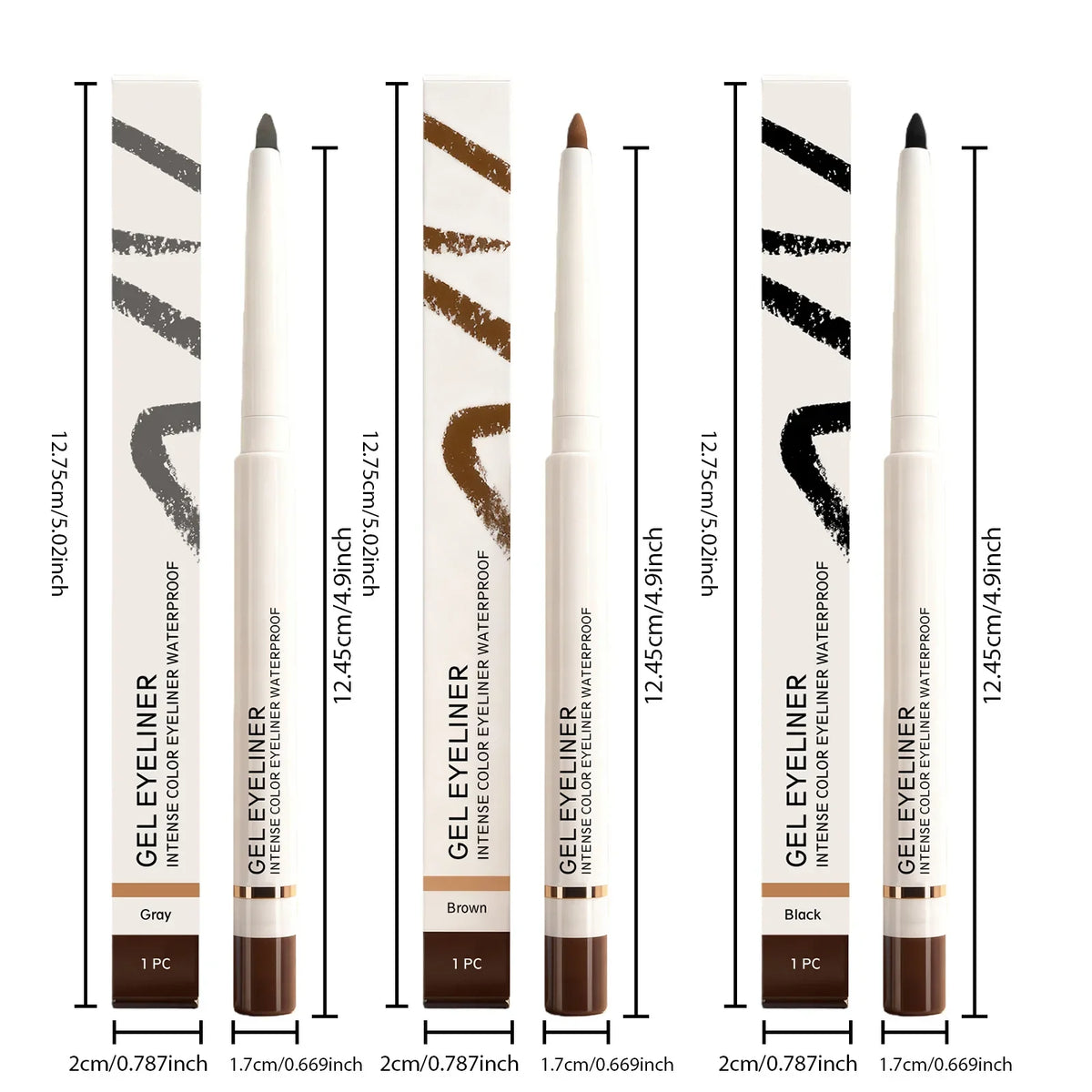Waterproof Matte Eyeliner Pencil – Long-Lasting & Smudge-Proof