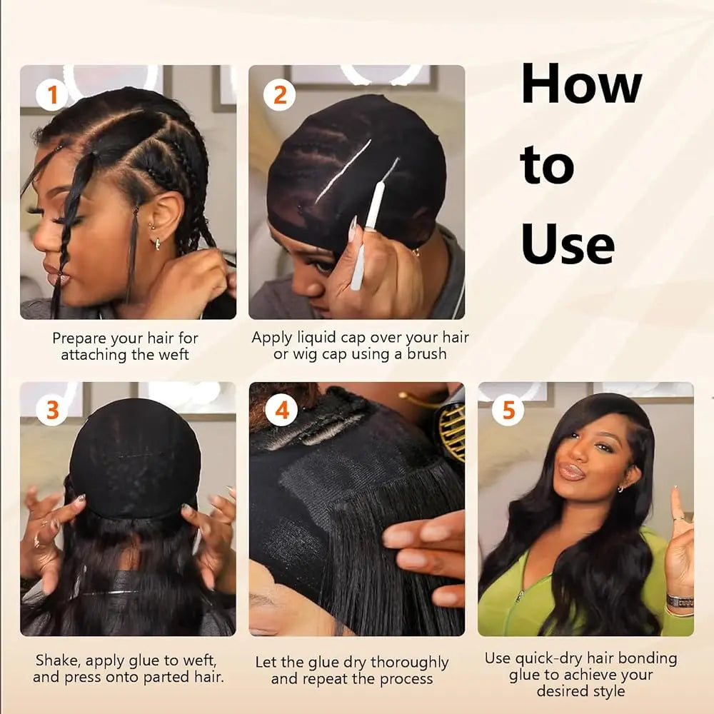 Waterproof Hair Bonding Glue – Wig, Toupee & Lash Adhesive