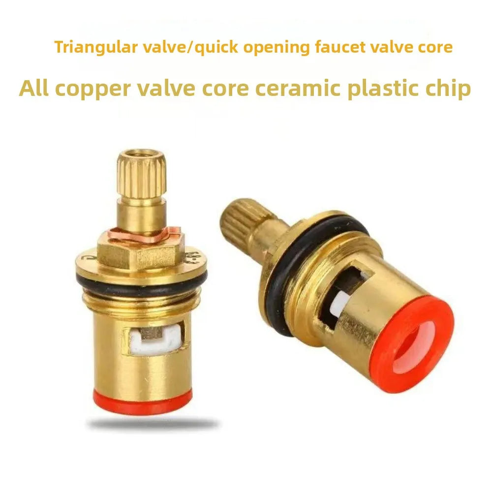 Universal Brass Faucet Cartridge Valve – Kitchen & Bathroom