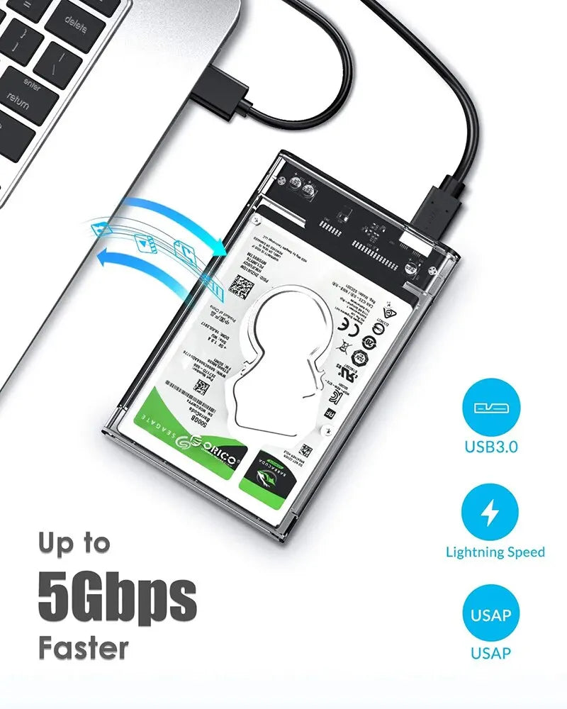 Harddisk Boxs USB 3 0 SATA III Hard Disk Case HDD SSD Shell External