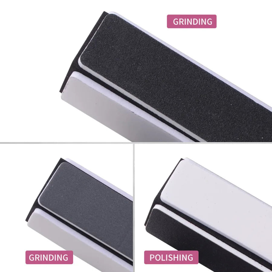 Nail Polishing Set – Buffer Block, Sponge File & Sandpaper