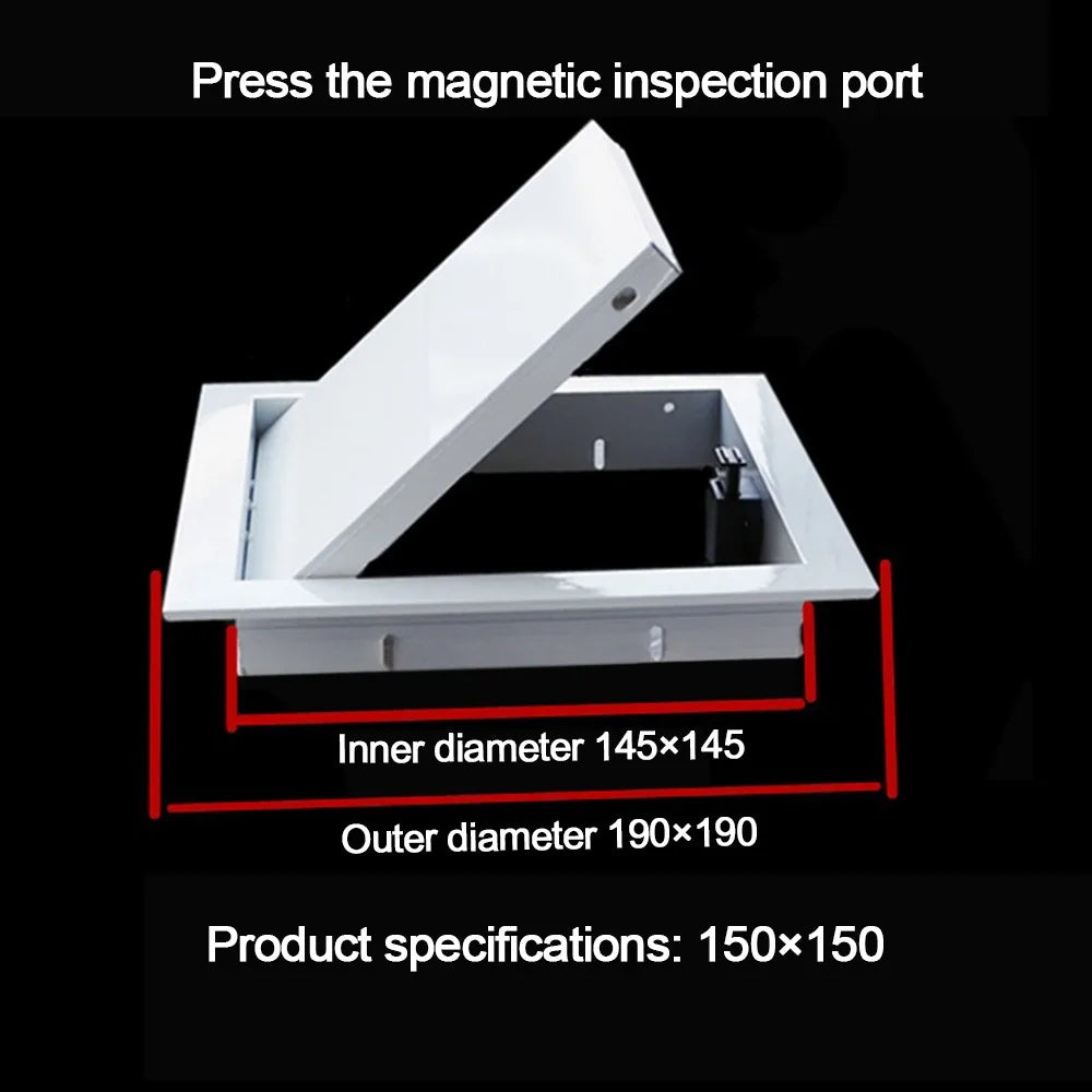 Aluminum Alloy Access Panel Easy-snap Opening Flush Inspection Hole