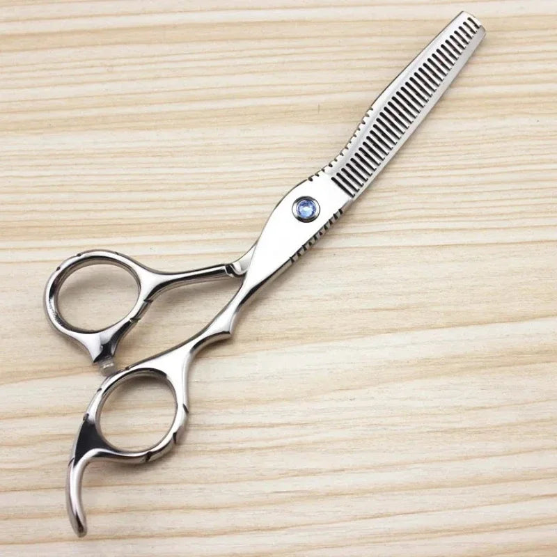 440C 6 Inch Professional Hair Cutting & Thinning Scissors Set