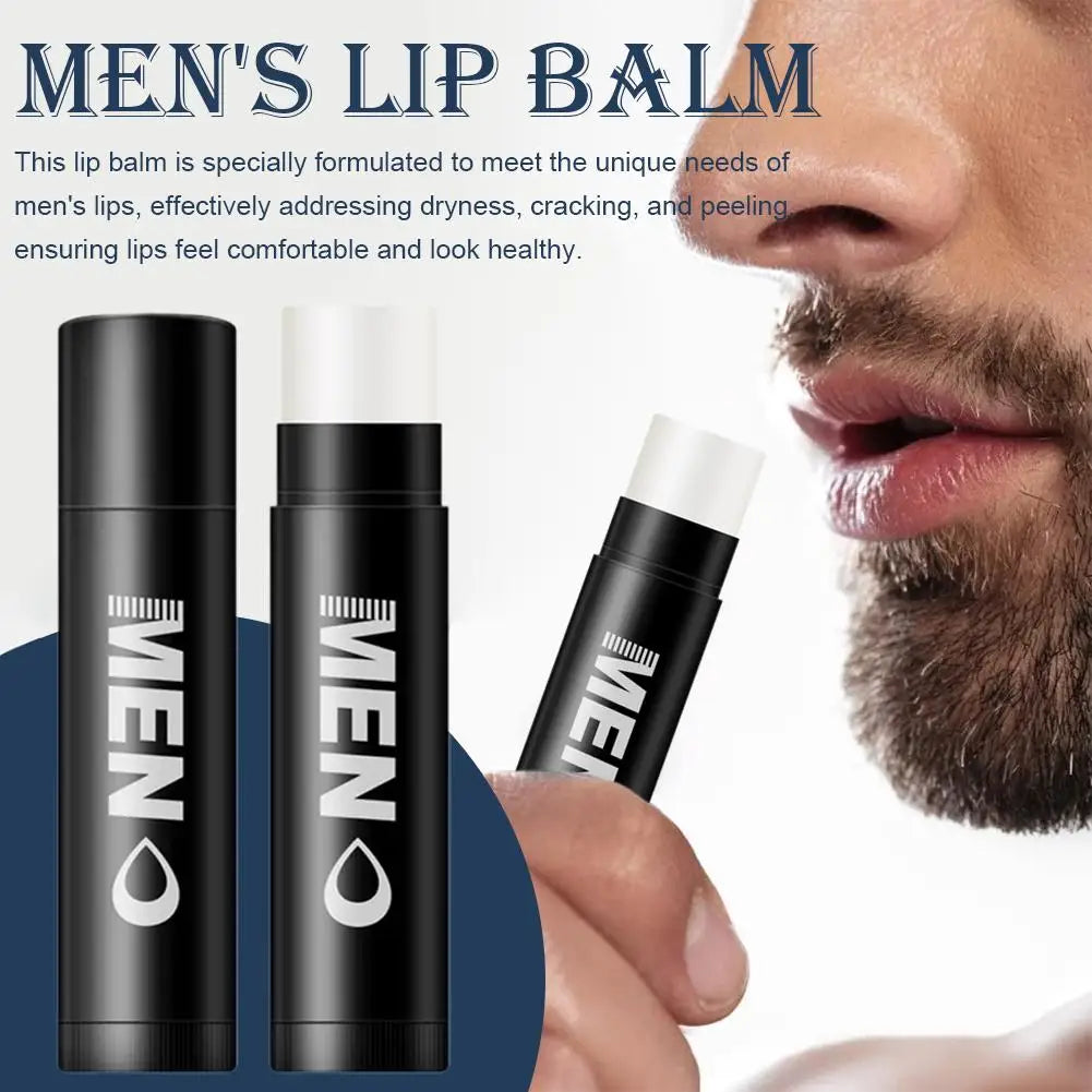 Men's Hydrating Lip Balm – 8 Scents, Repairs Dry Cracked Lips