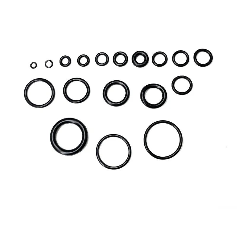 50-Piece Nitrile Rubber O-Ring Gasket Seal Repair Kit – Black