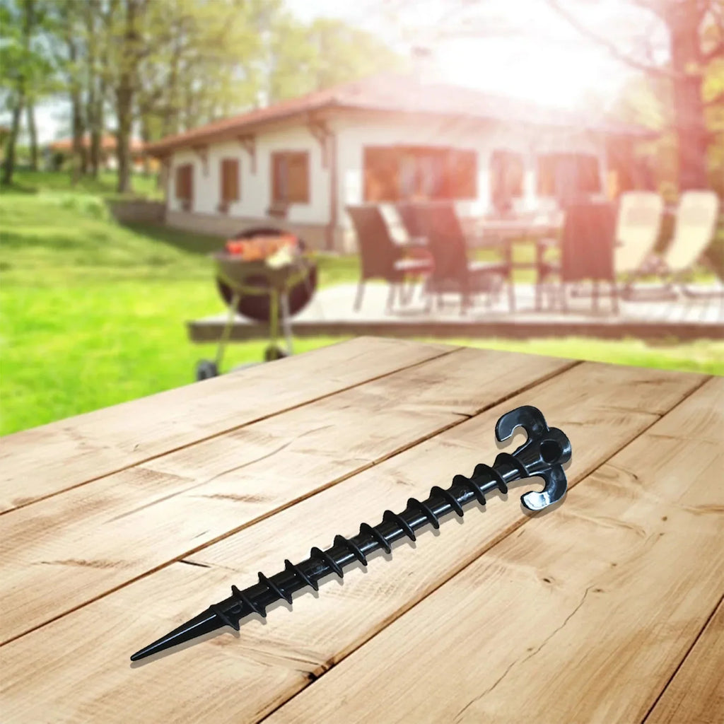10-Pack Heavy Duty Tent Pegs & Canopy Stakes | Ground Anchors