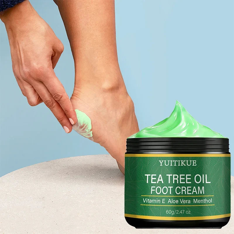 YUITIKUE Tea Tree Oil Foot Cream – Smooth Rough Skin 60g