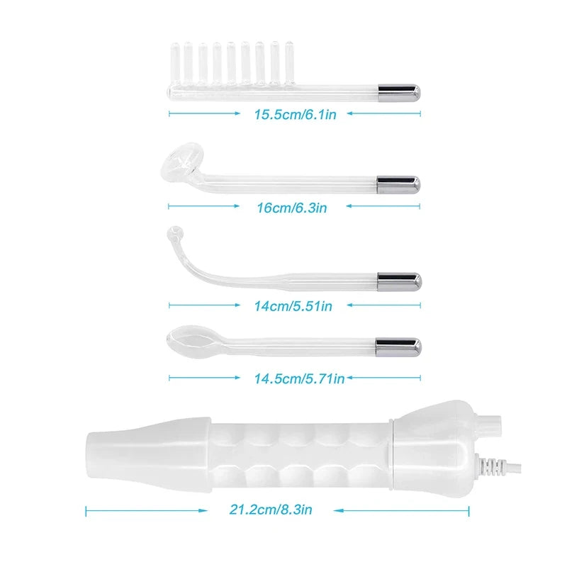 4-in-1 High Frequency Facial Wand | Skin Tightening Device