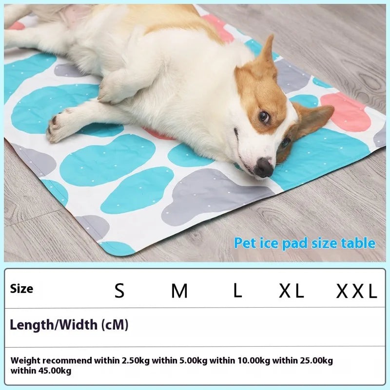 Dog Cooling Mat Summer Pet Cold Bed Extra Large Small Big Dogs