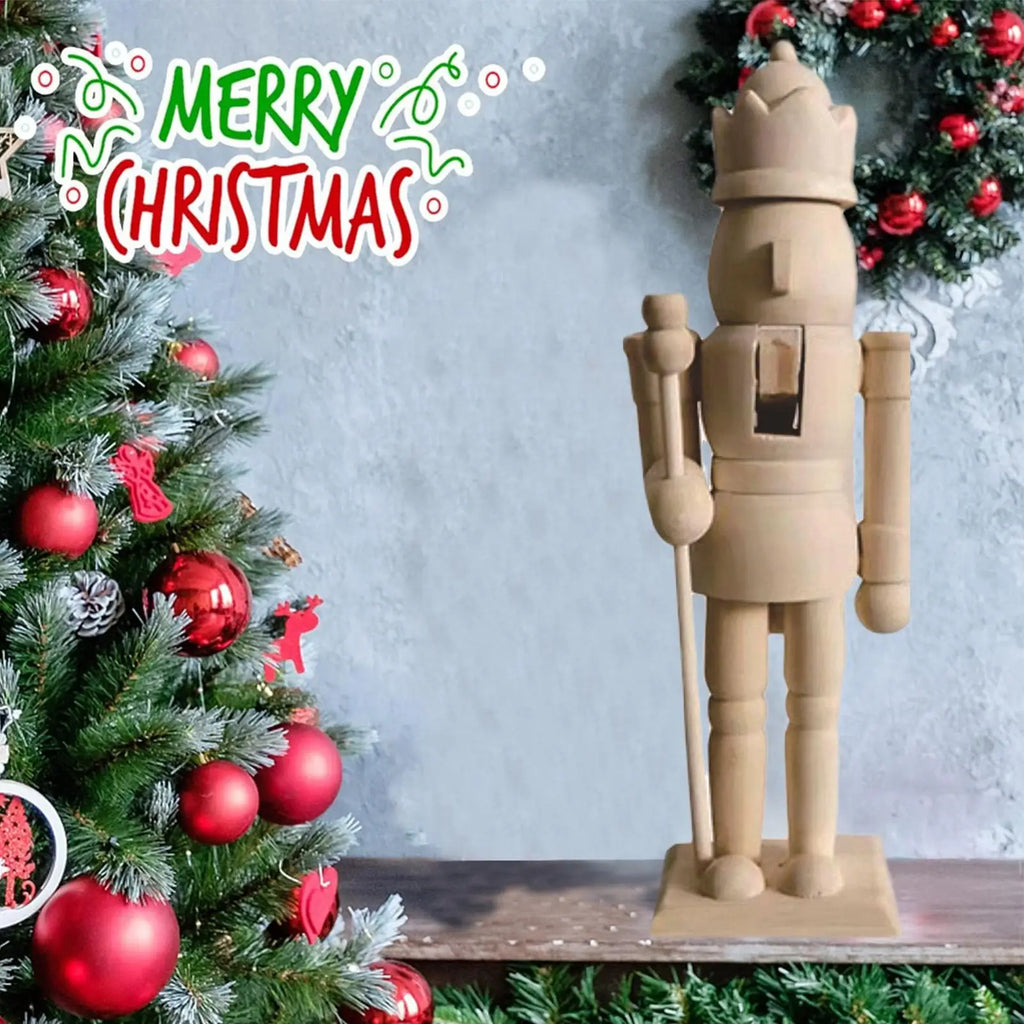 Paint Own Wooden Nutcracker Soldiers Unpainted Wood Unfinished Kids