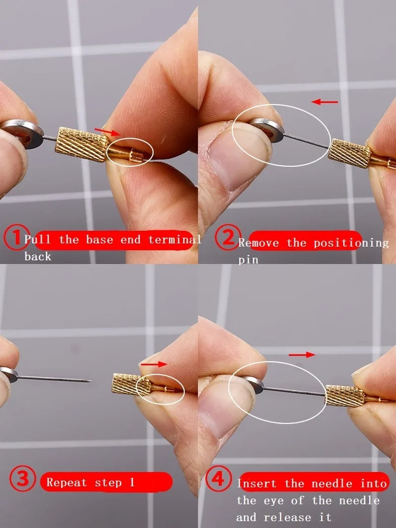 10-Piece Leather Craft Sewing Needle Positioning Tool Set