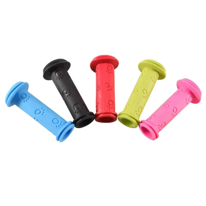 Kids Rubber Bike Handlebar Grips | Anti-Slip 22mm Bar Grips