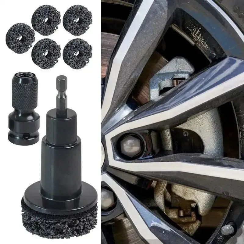 Wheel Hub Rust Removal & Brake Disc Resurfacing Kit