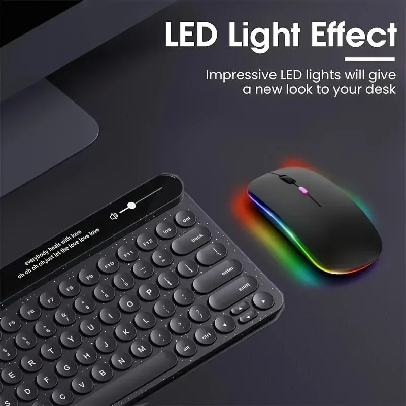 Wireless Mouse Slim Bluetooth-compatible Computer Mice Portable