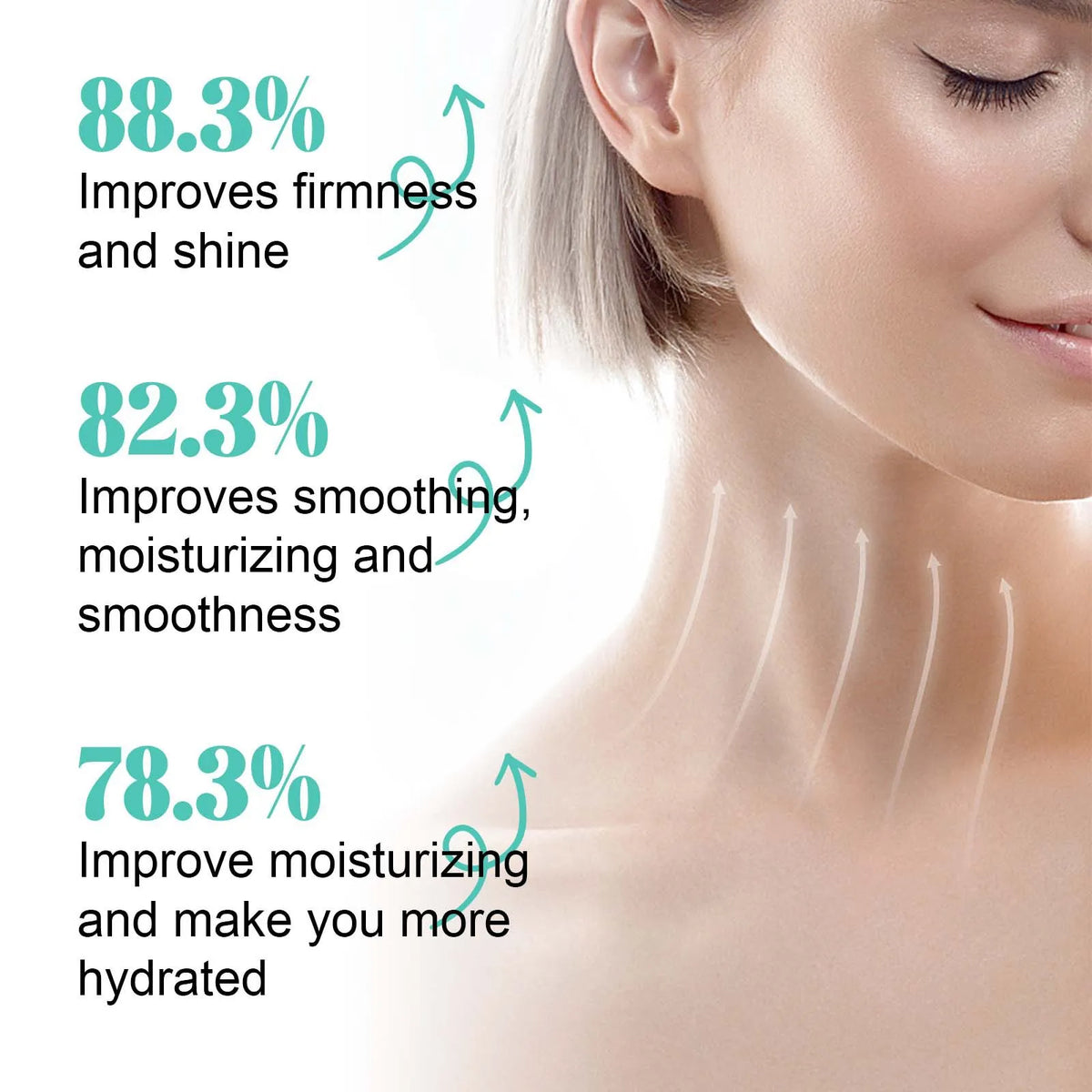 Neck Firming Cream Fine Line Repair Anti Aging Remove Double Chin