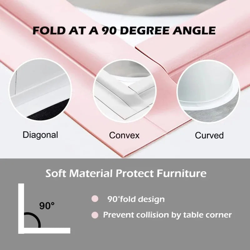 Waterproof PVC Self-Adhesive Caulk Sealing Strip – Bath & Kitchen