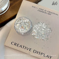 Holographic Chunky Glitter Flakes Iridescent Nail Art Sequins