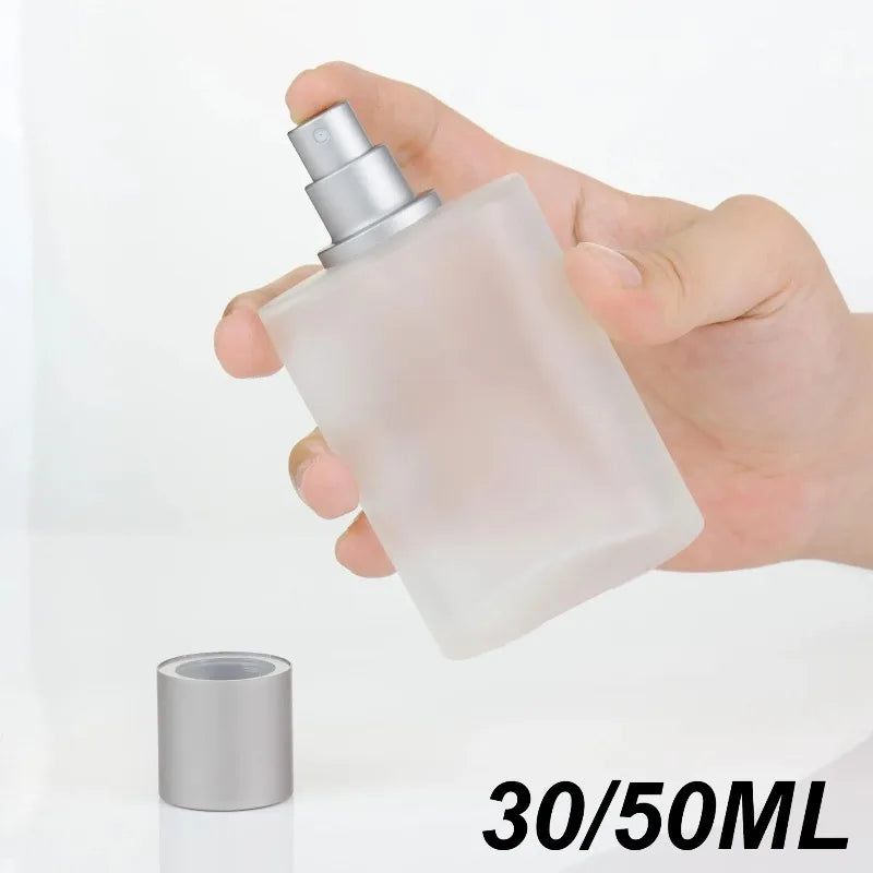 2026 Flash 30 Screw Sandblasted Glass Perfume Bottle Liquid Spray