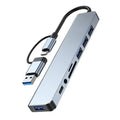 8-in-1 USB-C Hub – Audio Jack & TF Card Reader Adapter