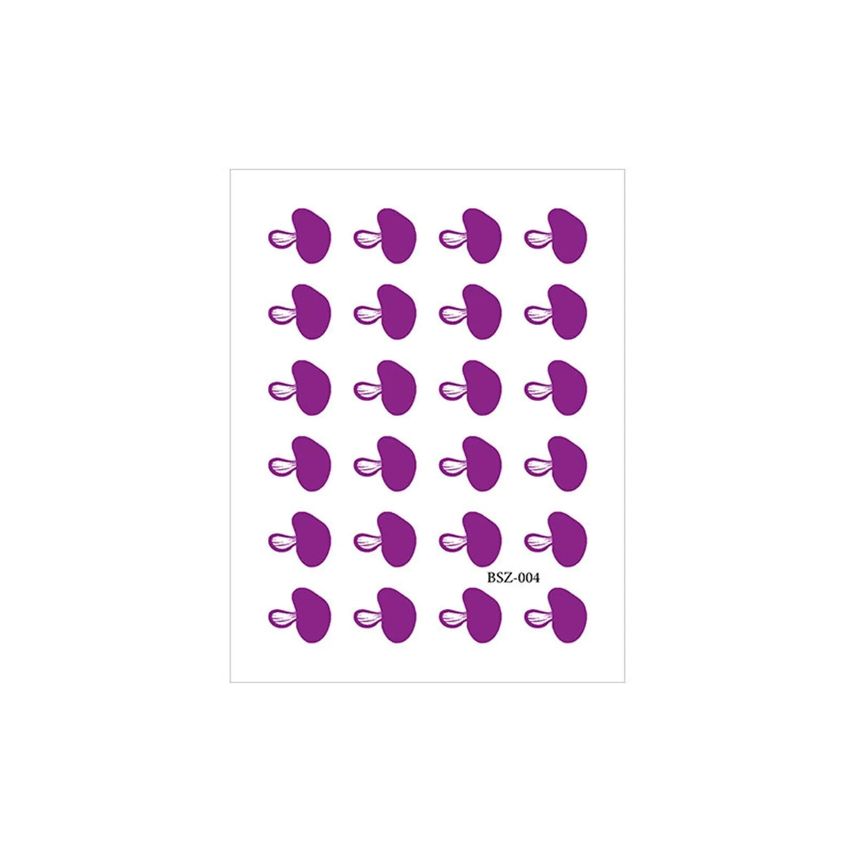 24-Pack UV Detection Stickers – Sunscreen Reminder Patches