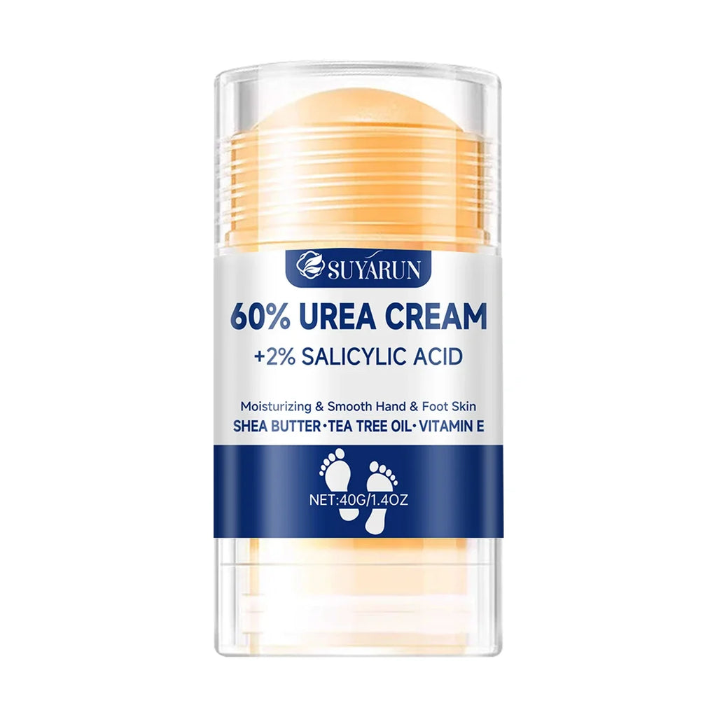 60% Urea Foot Cream Stick – Cracked Heel Repair & Deep Hydration, 40g