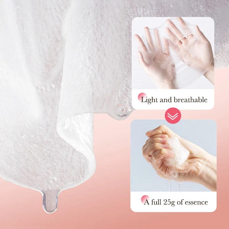 Peach Moisturizing Face Mask 5-Pack – Hydrating Sheet Mask