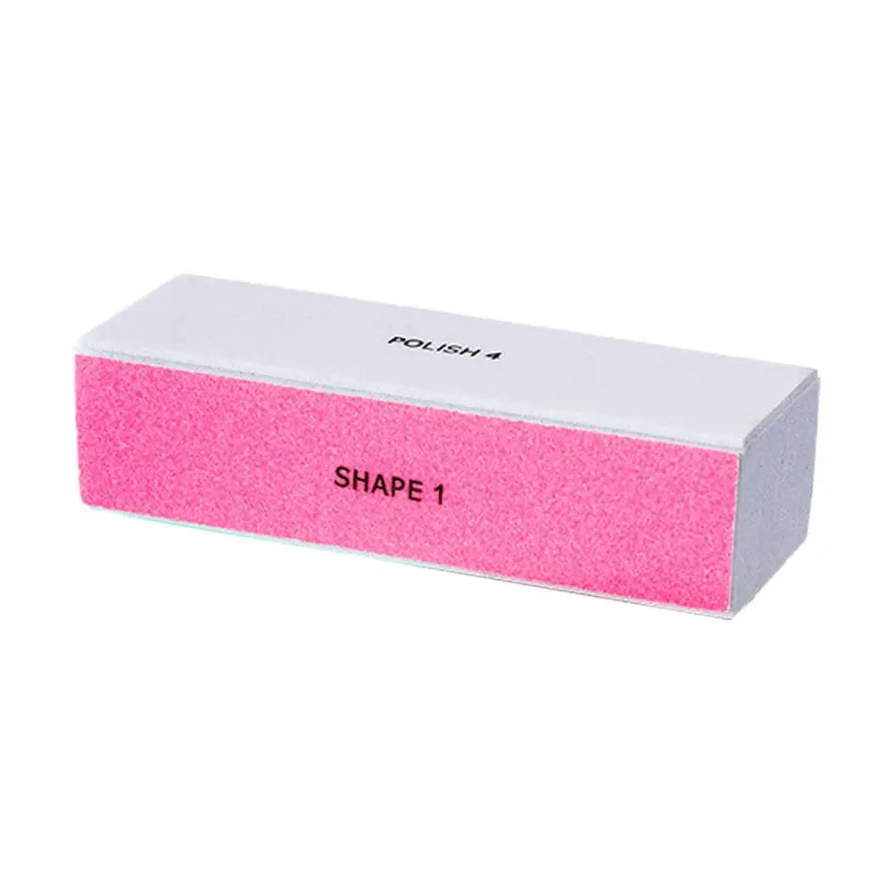 4-Way Nail Buffer Block – File, Smooth & Shine in One Tool