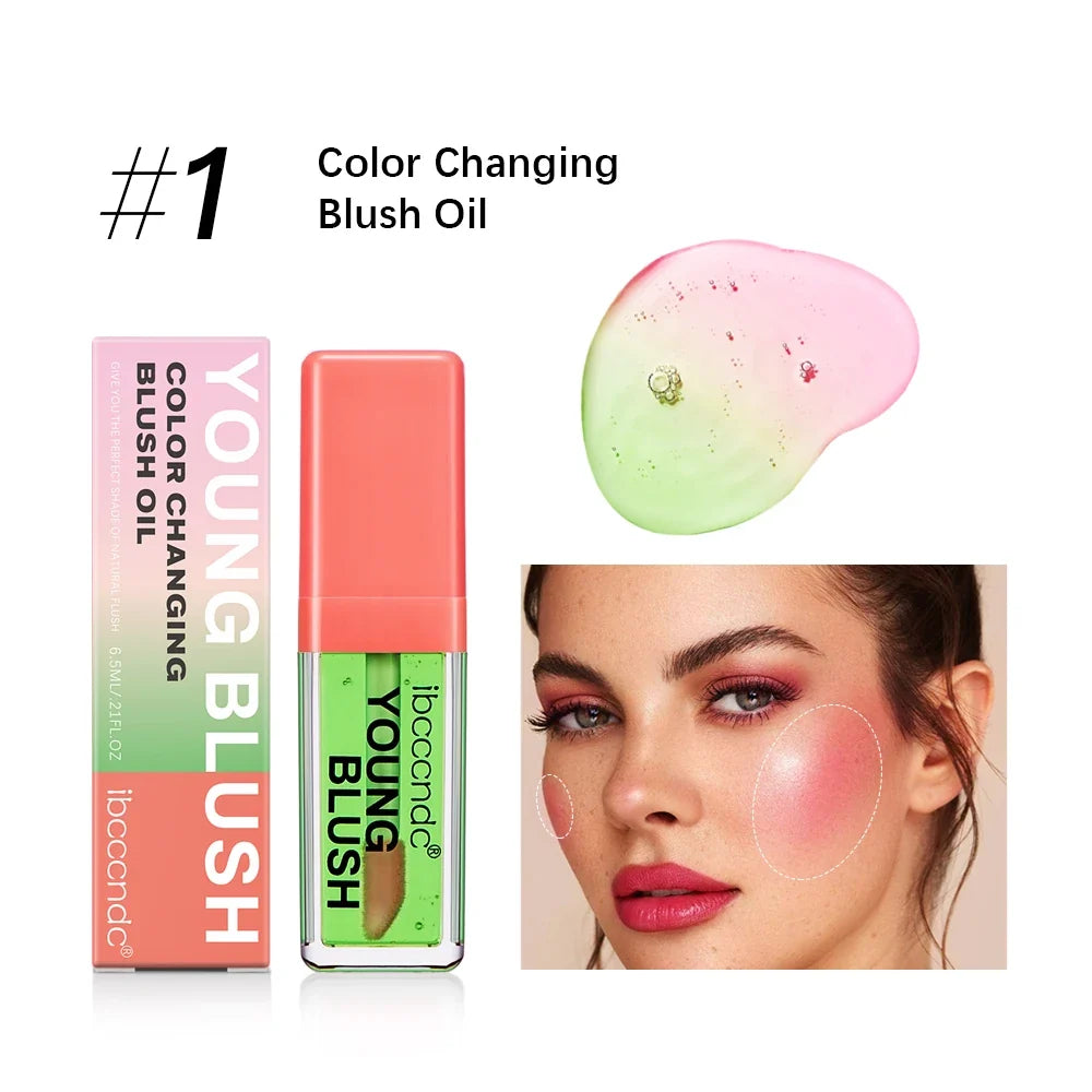 pH Color-Changing Liquid Blush Oil | Natural Flush | 6.5ml
