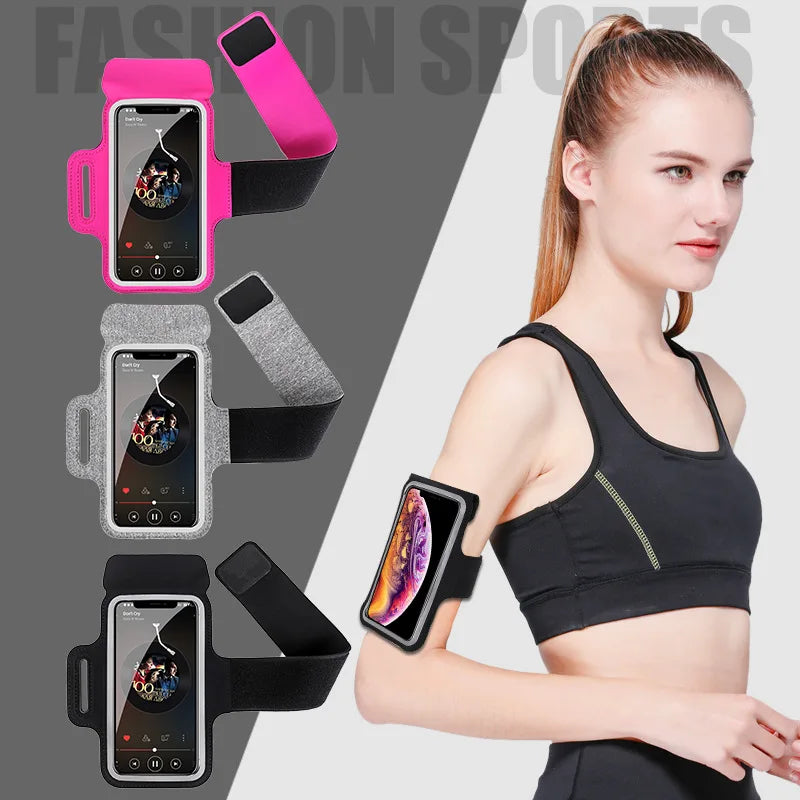 Mini Cell Phone Armband Run Sport Bag Women Running Mobile Wrist