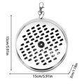 Portable Spiral Incense Coil Holder with Cover & Hook
