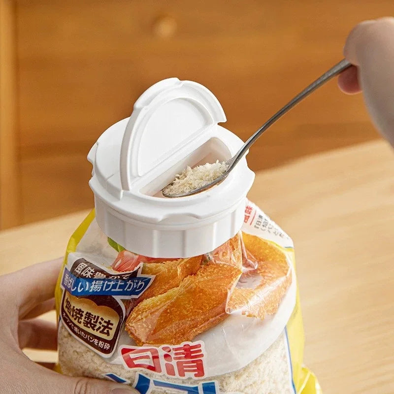 Double-Opening Food Sealing Clip | Moisture-Proof Storage Lid