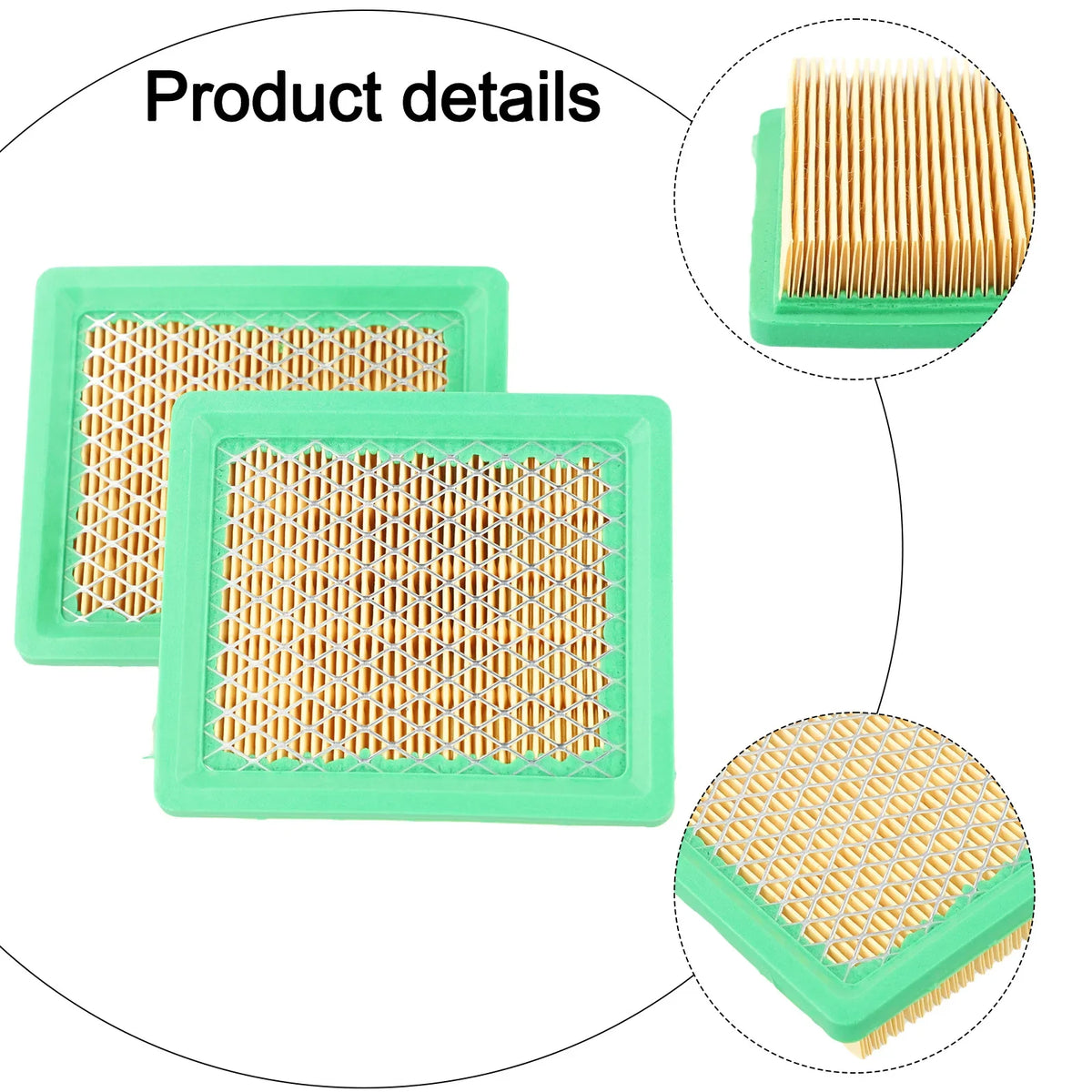 2-Pack Air Filter for FX-RM 4639 5196 1855 5.5 RM1850E1004