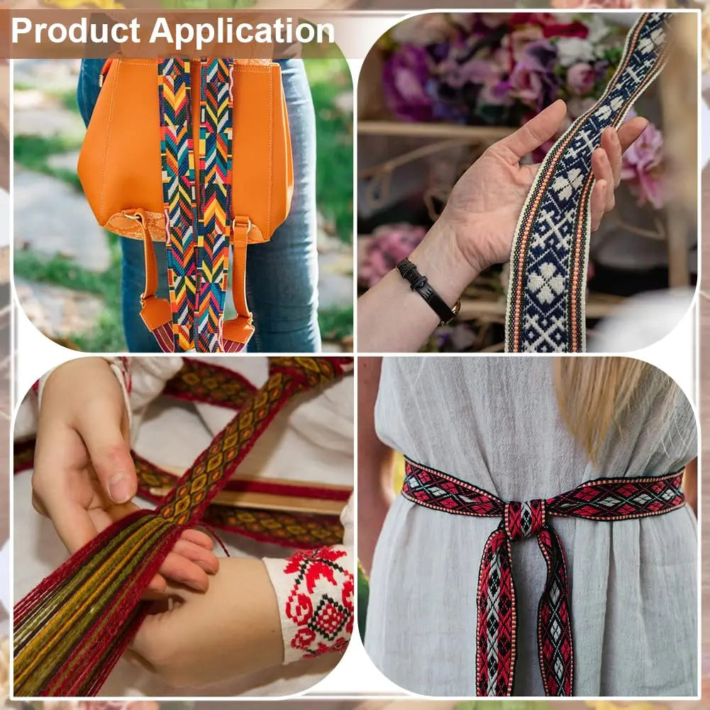 Rectangular Wooden Weaving Bobbin | Hand Loom Thread Winding Tool