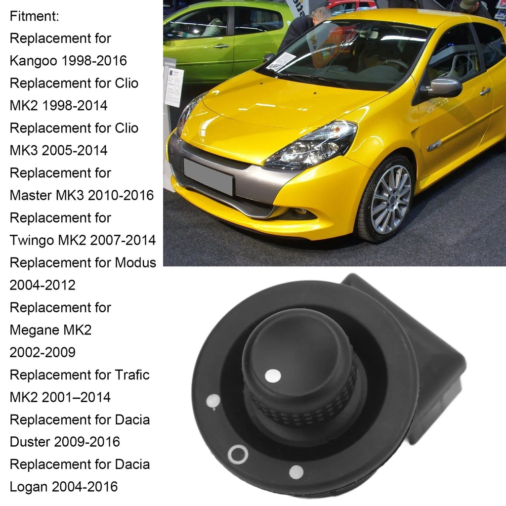 Power Side Mirror Switch 255704649R – Renault Kangoo Clio