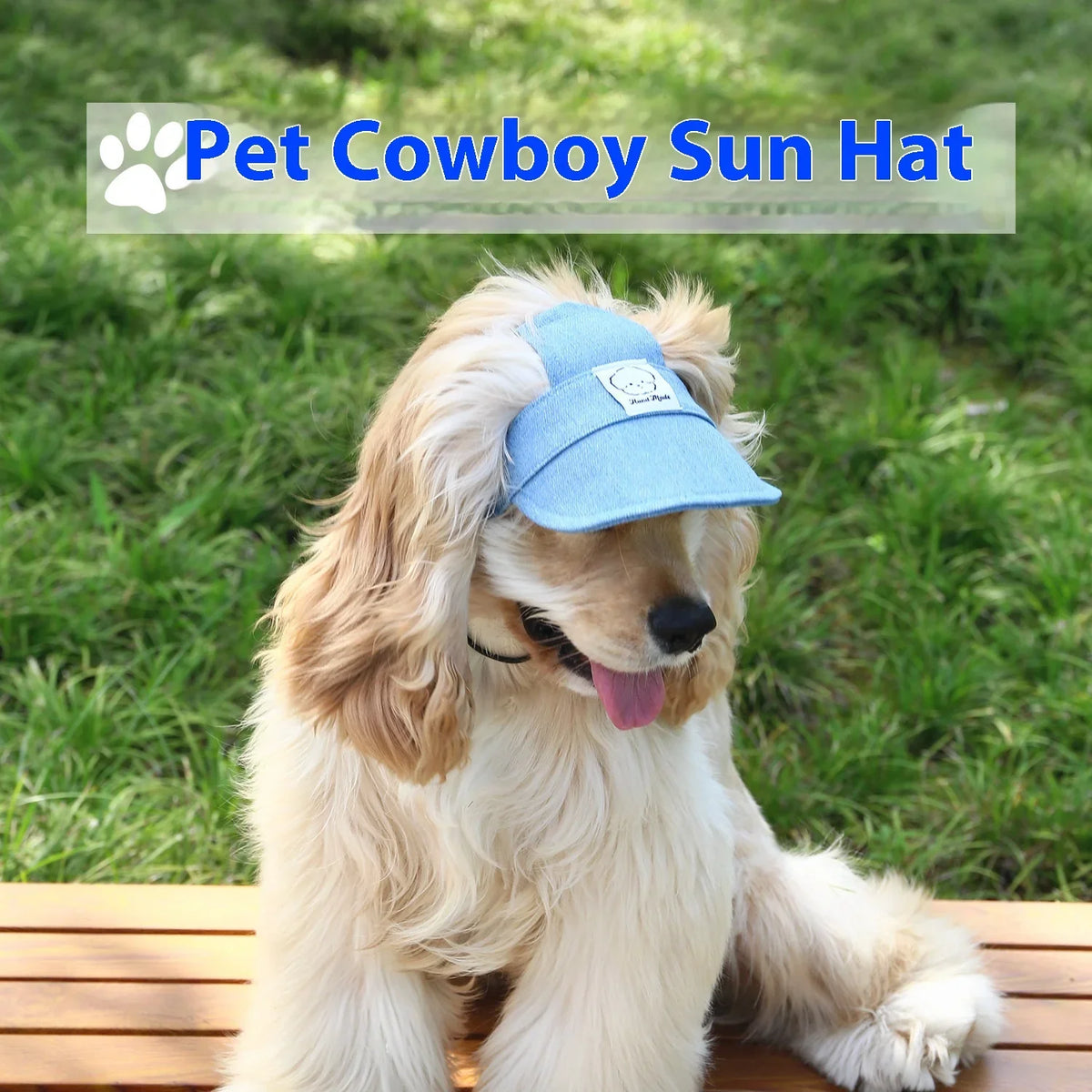 Pet Outdoor Cowboy Sun Hats Cats Small Medium-sized Dogs Baseball