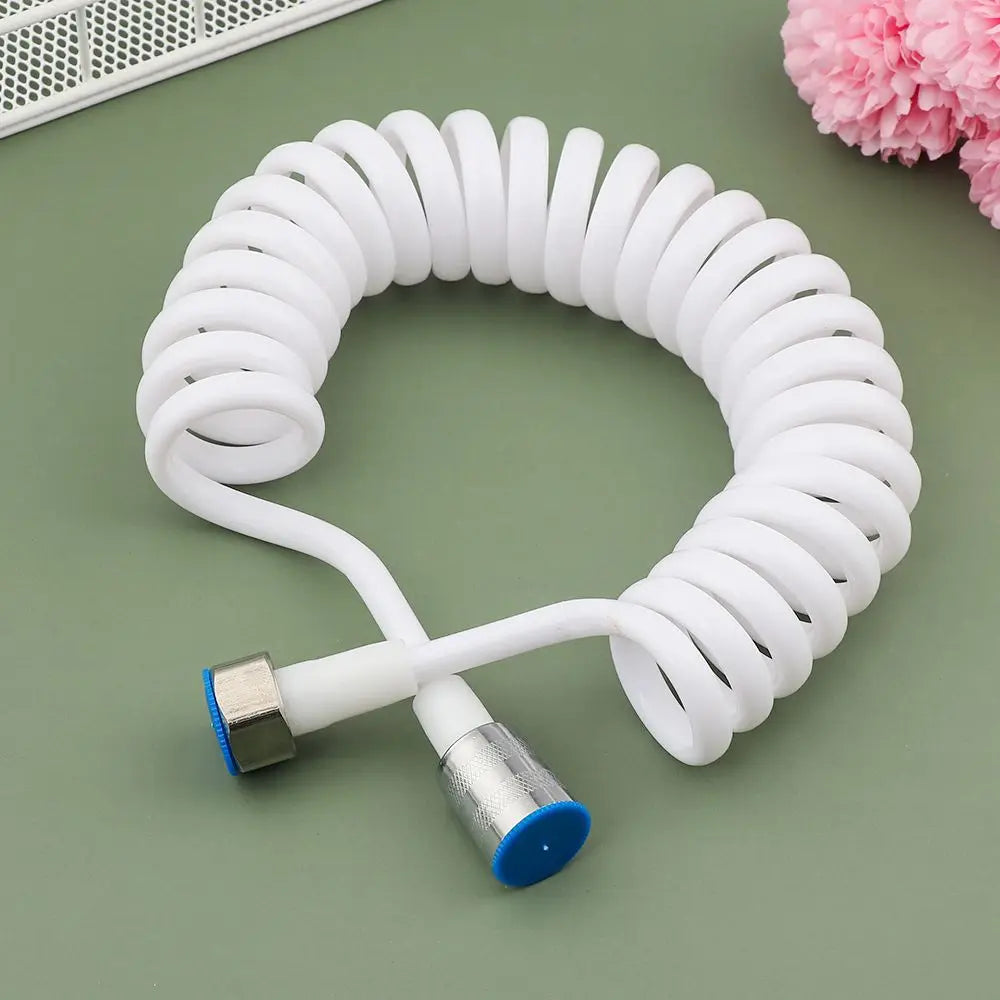 1 5 2 3meter Telephone Line Anti-wrap Spring Shower Hose Toilet Bidet