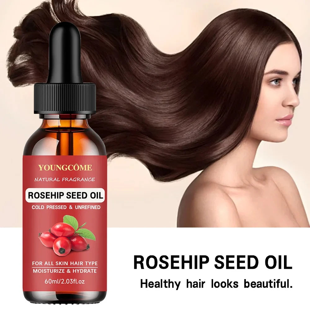 YOUNGCOME Rosehip Seed Oil – Face, Gua Sha & Hair Care