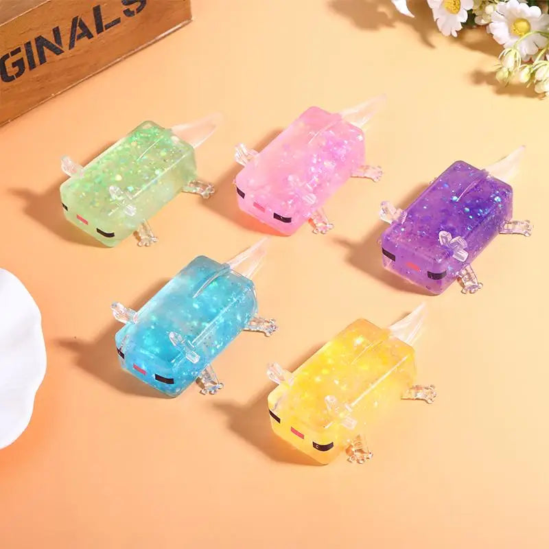 Cute Axolotl Moldable Silicone Toy – DIY Creative Gift