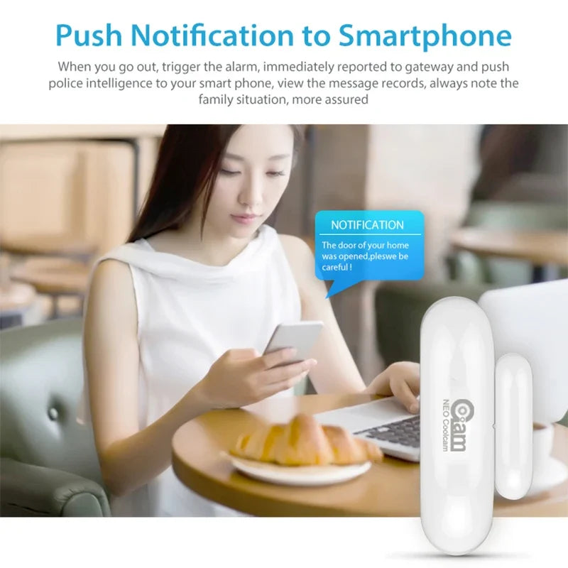 NEO Coolcam Z-wave Smart Door Window Sensor Home Automation EU 868