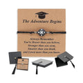 Graduation Compass Bracelet | "The Adventure Begins" Gift Set